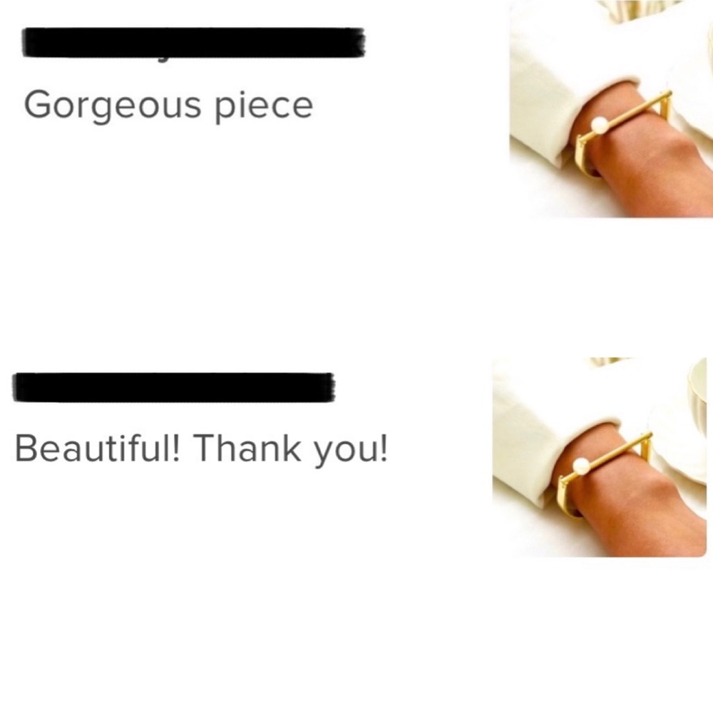 🍋2/$30 New Zara Minimalist Pearl Bracelet - Picture 5 of 7